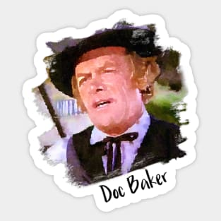 Dr. Hiram Baker Little House on the Prairie Sticker